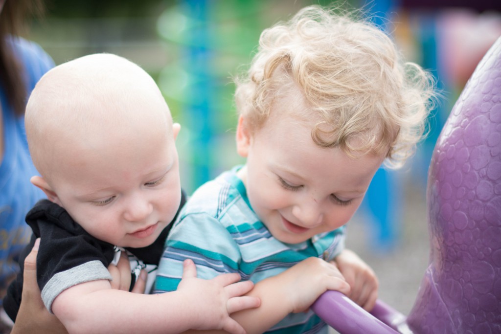Liam's best friend KK was so excited to see him.
