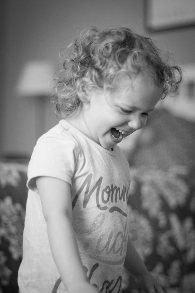 This girl loves life, doesn't she?