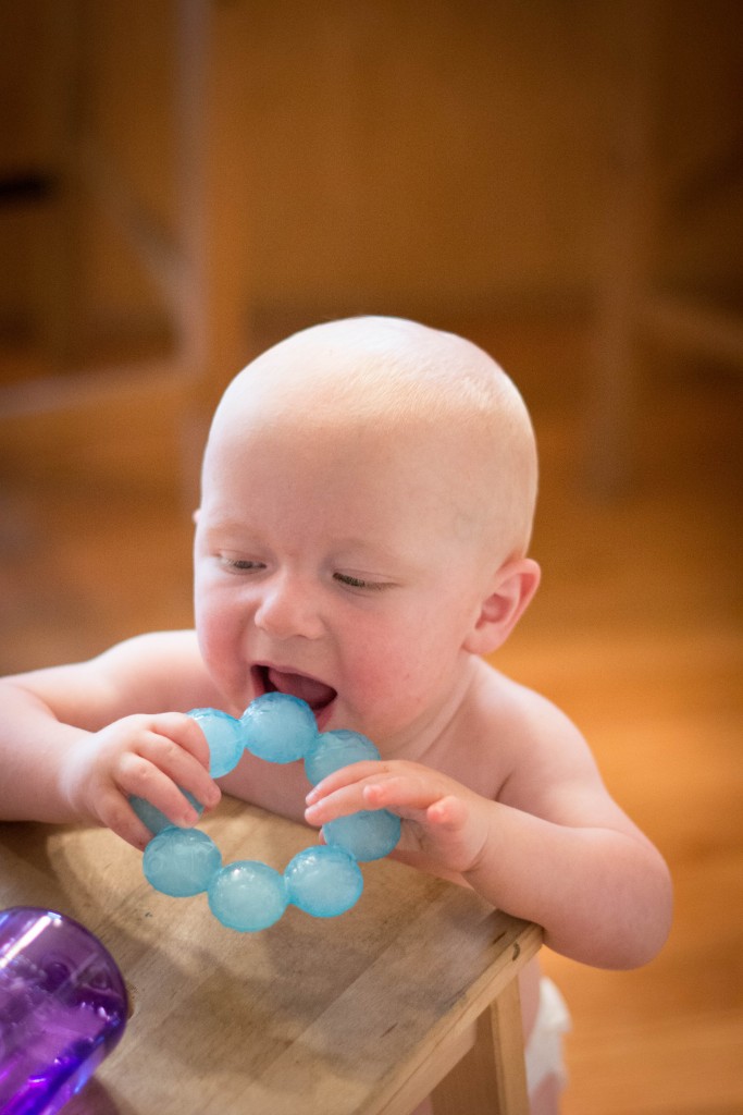 So...notice Liam has no clothes on. Because he spit up on them. After gagging himself. Which is normal. Why do babies think this is OK? Thank goodness for my good friend from college who is a pediatrician who gave me all kinds of advice today. #thisisgoingtobealongsummer #teethpleasecomein