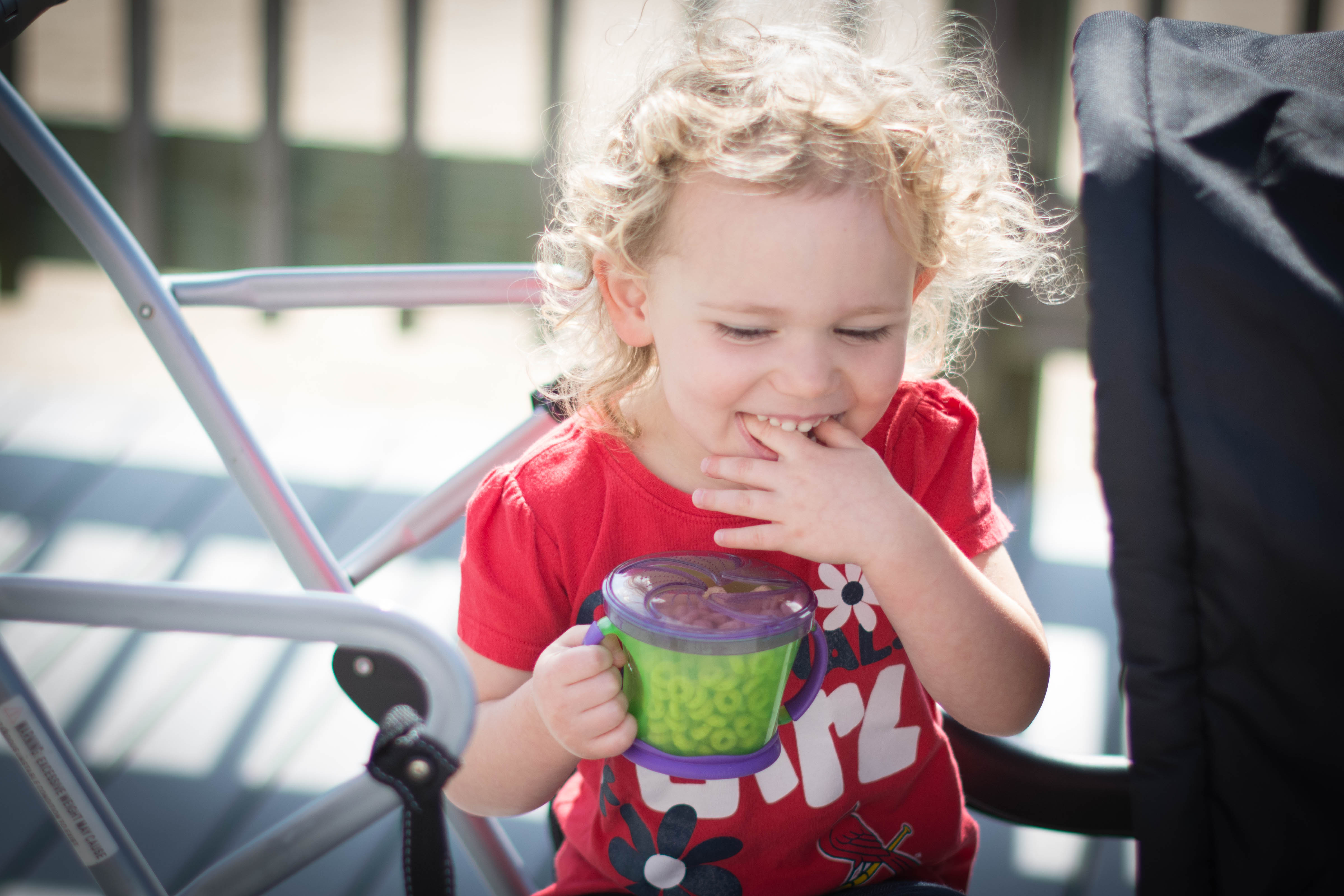 I learned at playgroup yesterday that Emma needs snacks. I am starting to think part of her problems with us lately is she is hungry but doesn't know it.