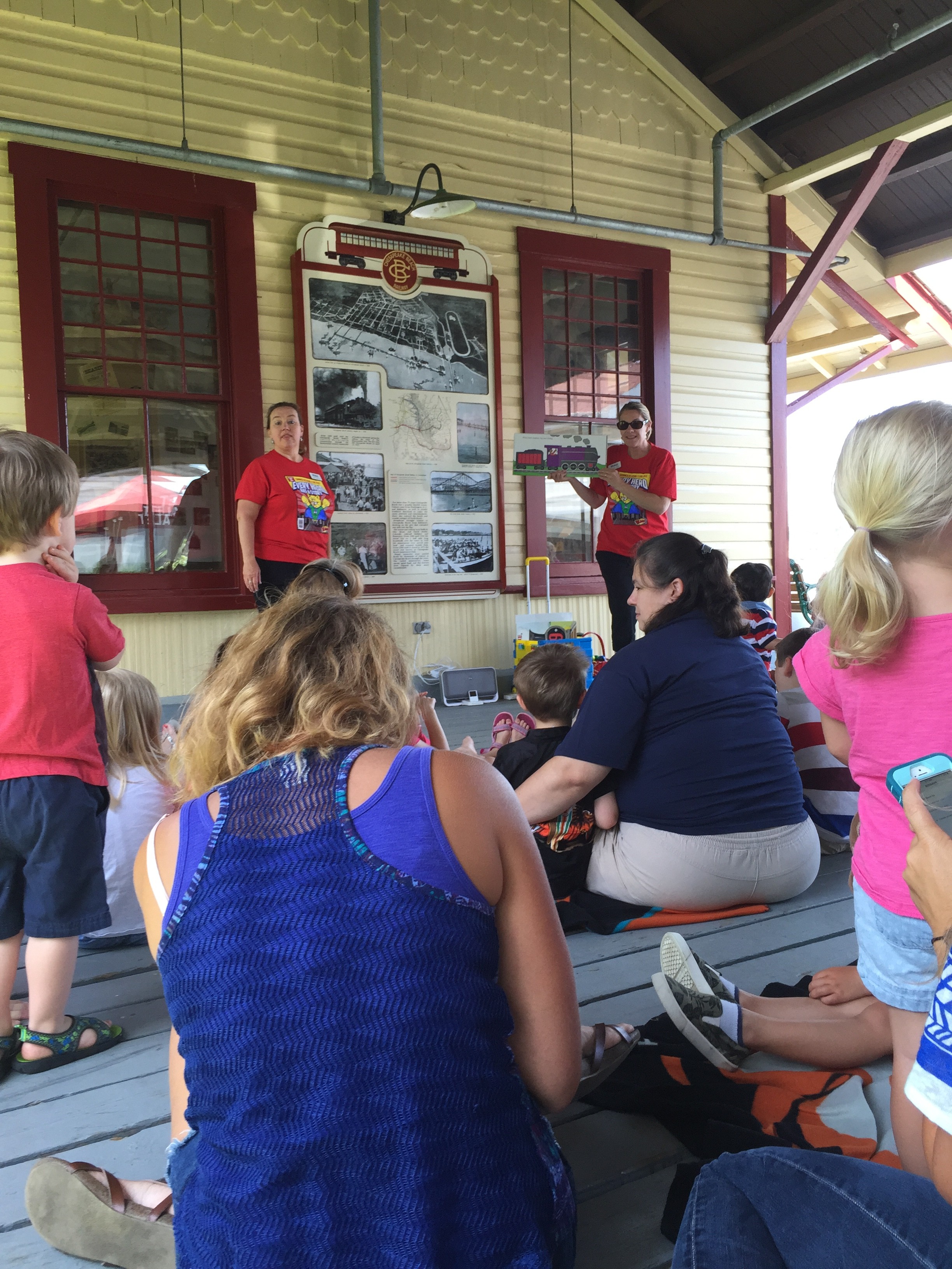 The weather was gorgeous!